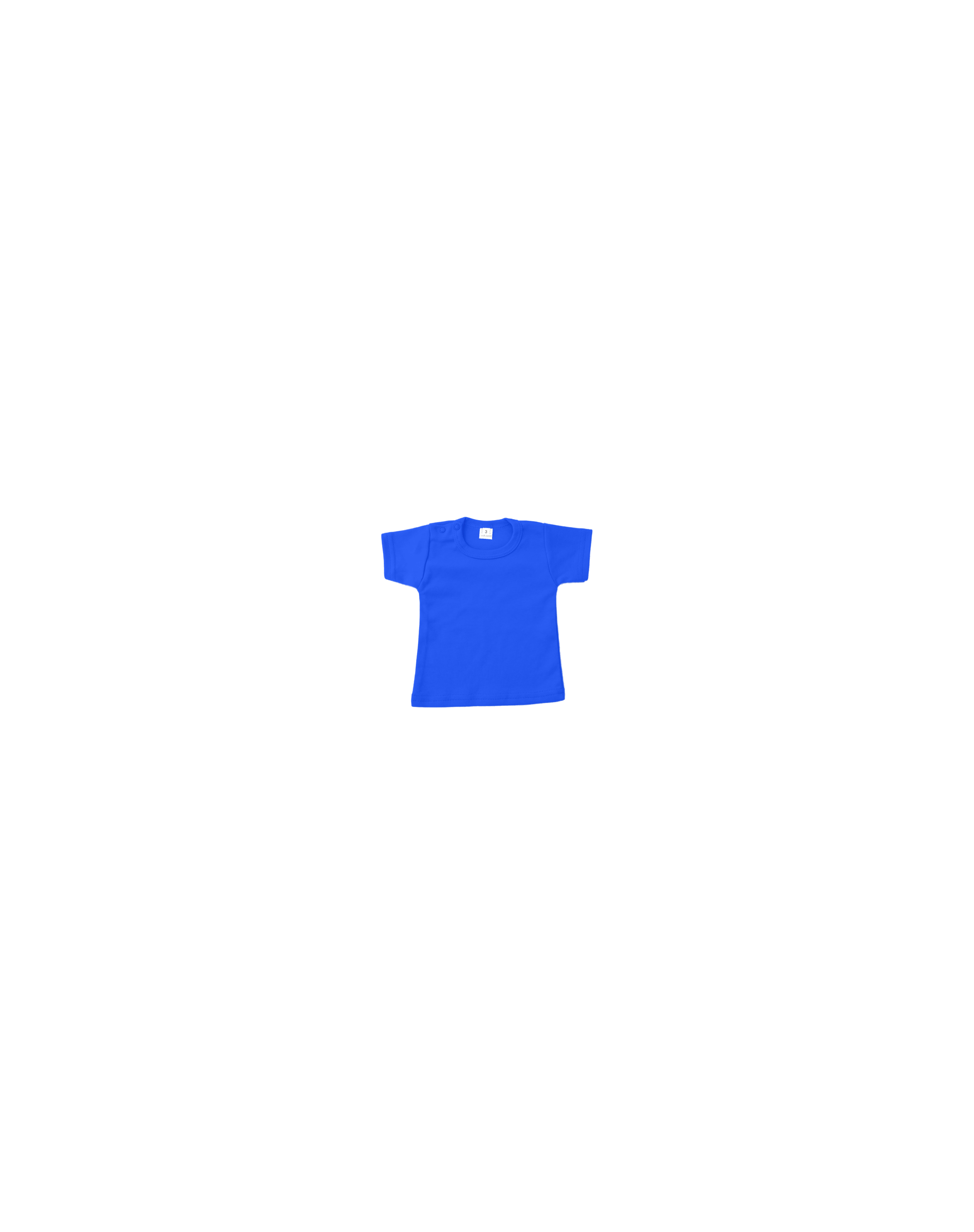 Blanco Producten :: T-Shirts :: T-Shirt Korte Mouw :: Mouw T-shirt - Royal Blauw