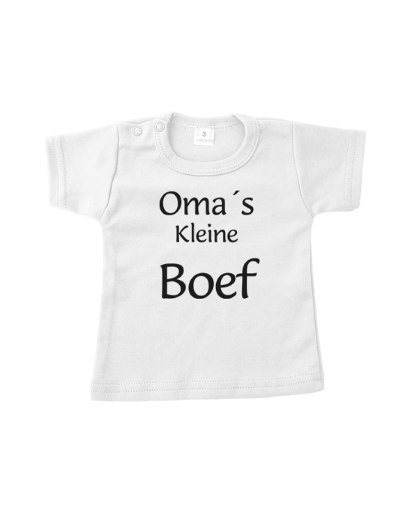 Wonderlijk Baby Fun :: T-Shirts met tekst :: T-Shirt - Oma's Kleine Boef PY-92